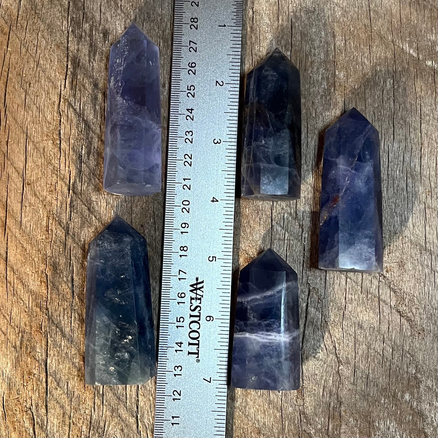 Blue Fluorite Obelisk (Approx. 2 1/4” - 2 3/4”) 0909