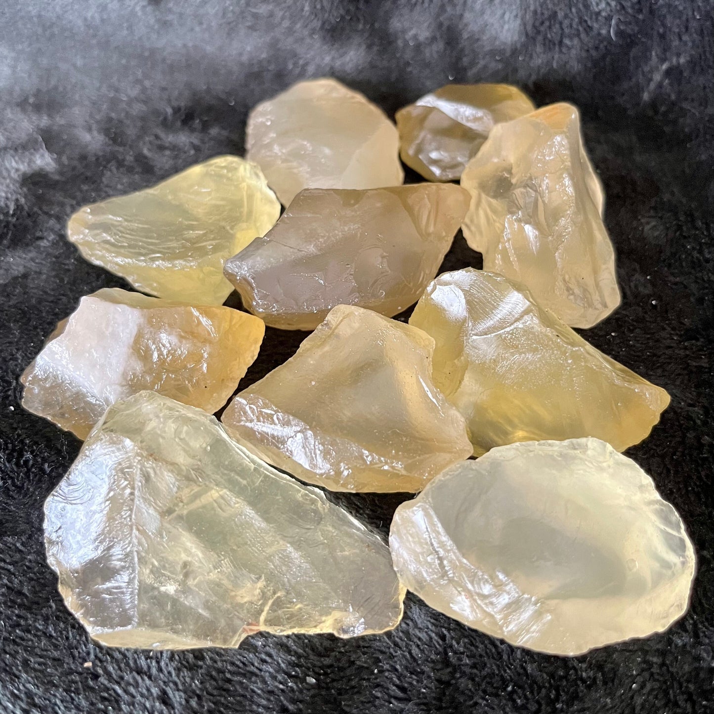 Citrine Raw Chunk, Natural  (Approx 1 1/2” - 1 3/4”") 1239