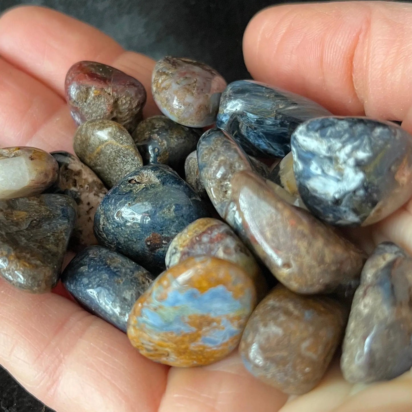 Pietersite Tumbled Stone (Approx. 5/8” - 3/4”) 1535 Shop Wholesale Crystals