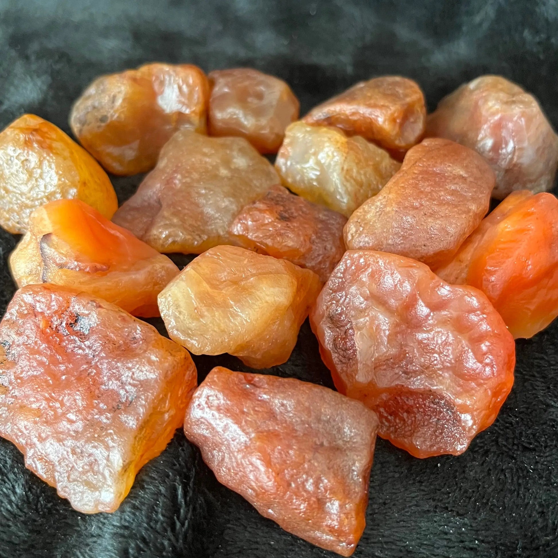 Carnelian Agate Raw Chunk (Approx. 1 1/4” - 1 1/2”) 1240 Shop Wholesale Crystals