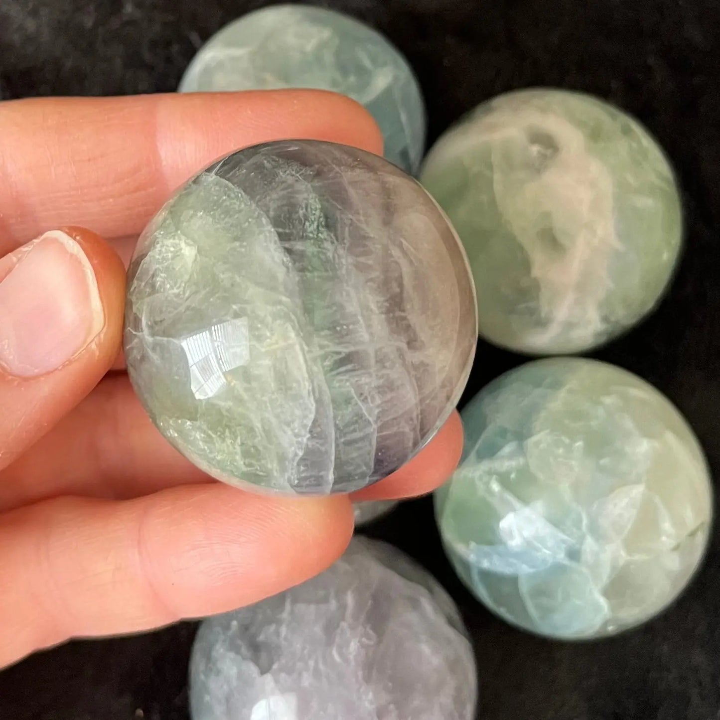 Fluorite Sphere (Approx. 40mm) 1243 Shop Wholesale Crystals
