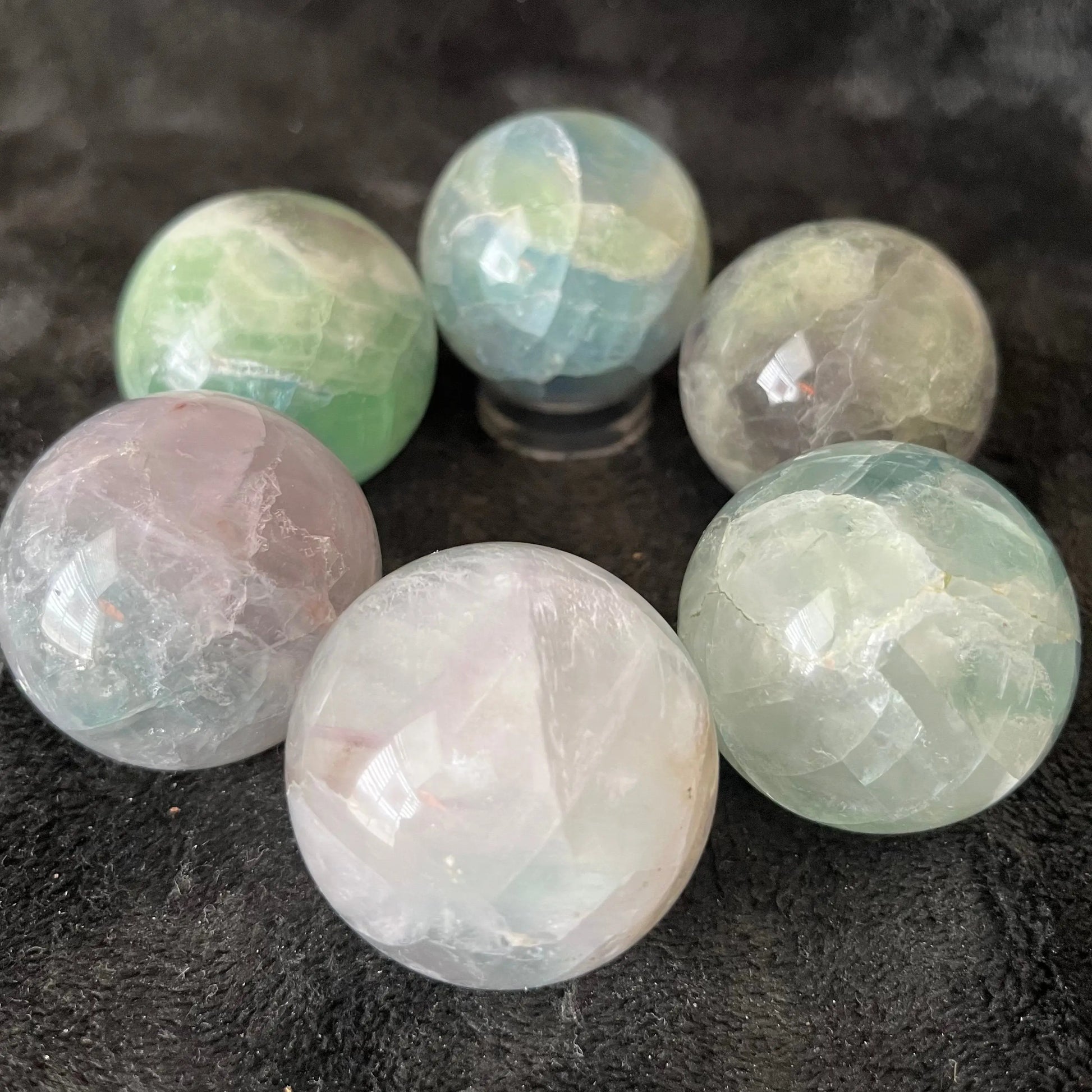 Fluorite Sphere (Approx. 40mm) 1243 Shop Wholesale Crystals