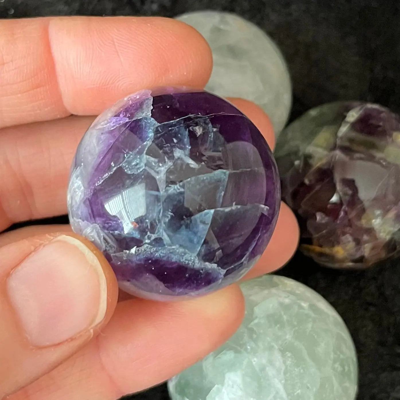 Fluorite Sphere (Approx. 35mm) 0604 Shop Wholesale Crystals