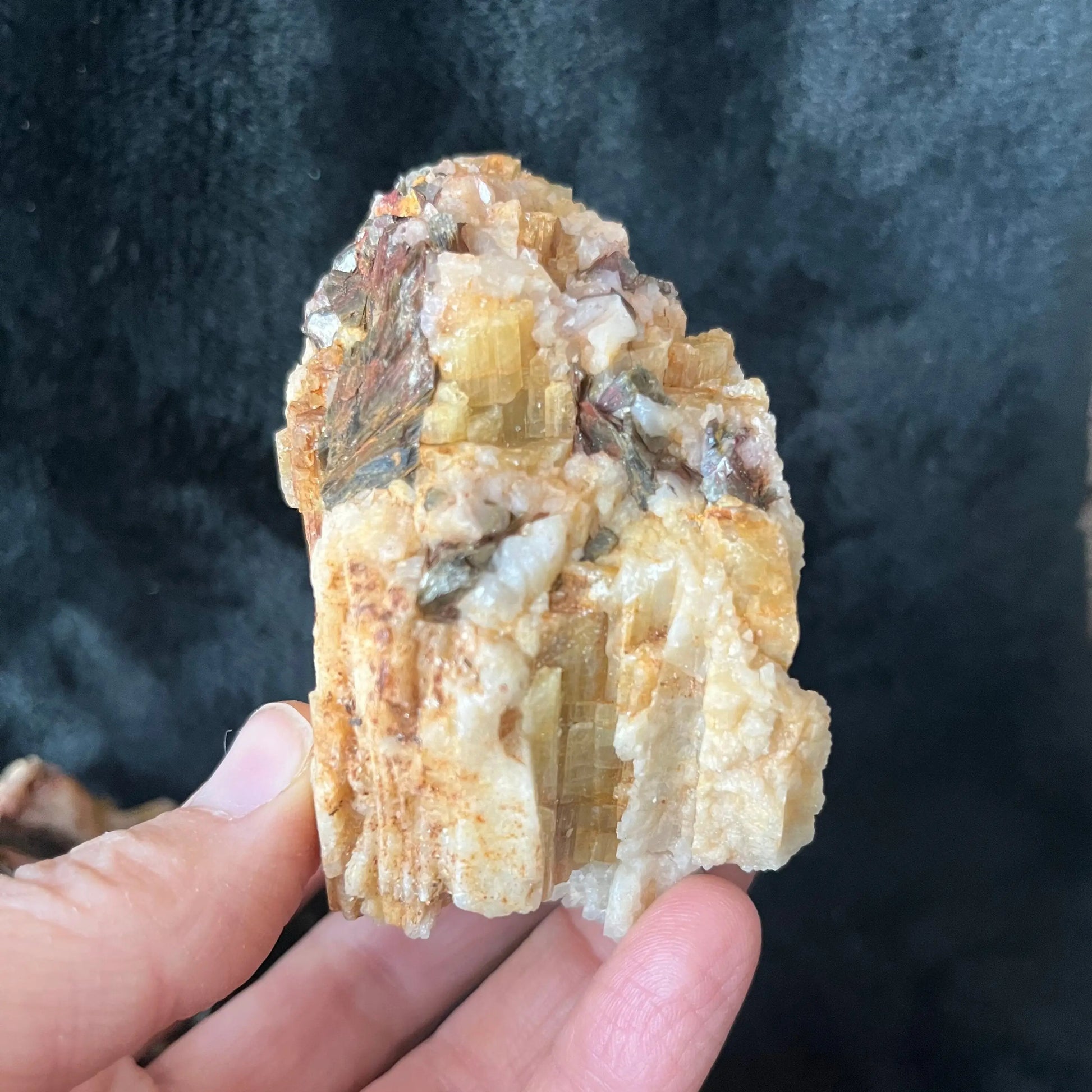 Raw Yellow Haystack Tourmaline (Approx. 3 1/2” -5”) 0376 Shop Wholesale Crystals