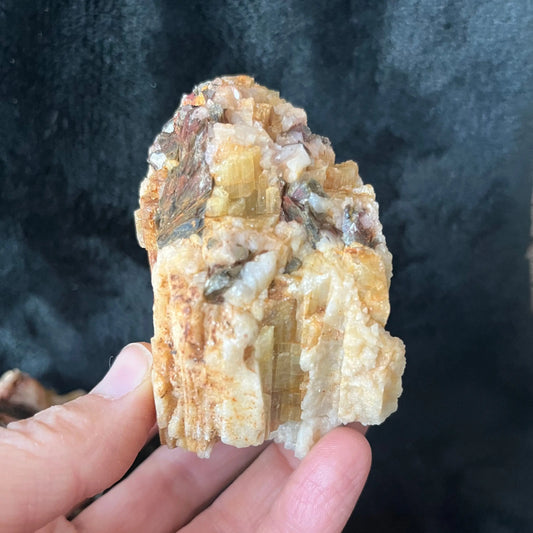Raw Yellow Haystack Tourmaline (Approx. 3 1/2” -5”) 0376 Shop Wholesale Crystals