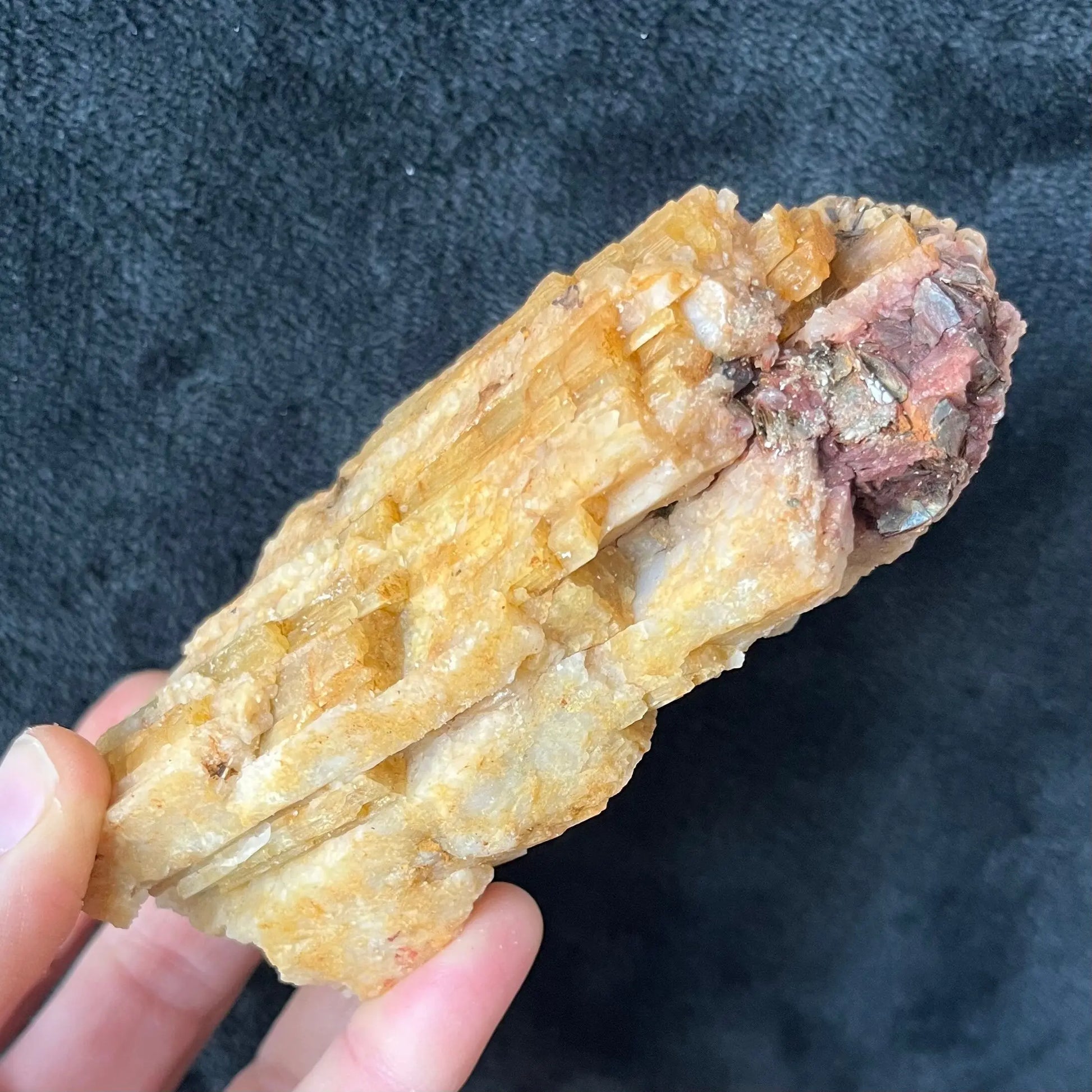 Raw Yellow Haystack Tourmaline (Approx. 3 1/2”) 0481 Shop Wholesale Crystals