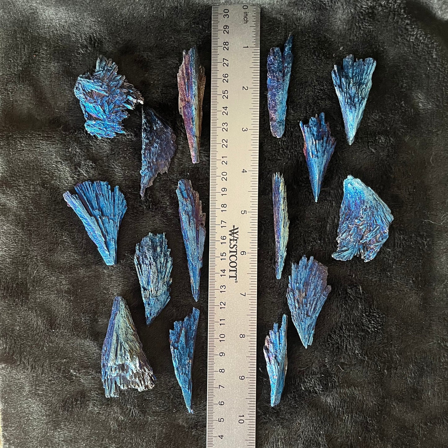 Electric Blue Aura Kyanite Blade (Approx. 1 3/4” - 2 1/2”) 1235