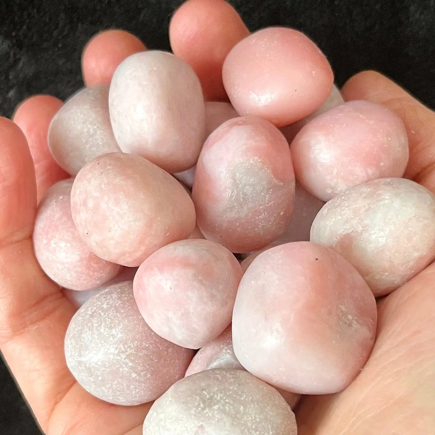 Pink Opal Tumbled Stone (Approx. 5/8” - 1”) Heart Healing, Gifts, Attract Love 1545 Shop Wholesale Crystals