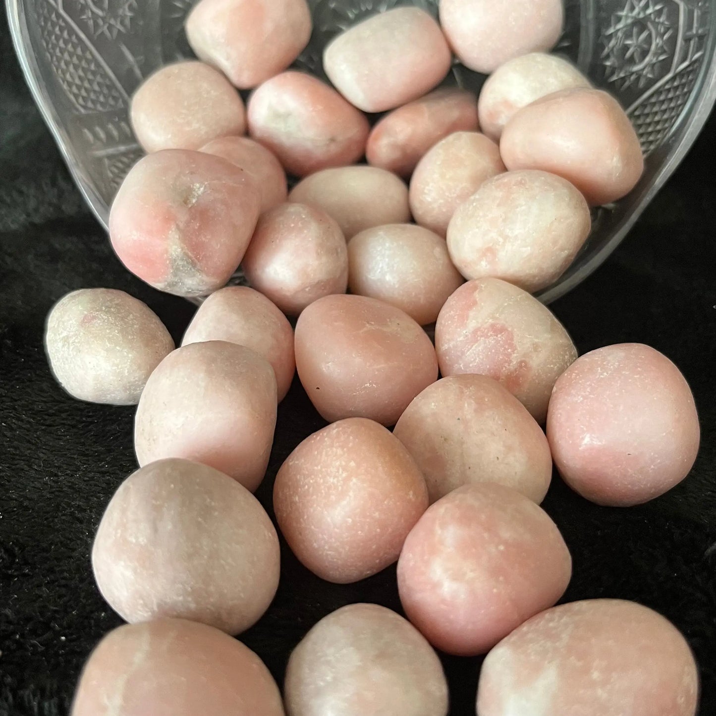 Pink Opal Tumbled Stone (Approx. 5/8” - 1”) Heart Healing, Gifts, Attract Love 1545 Shop Wholesale Crystals