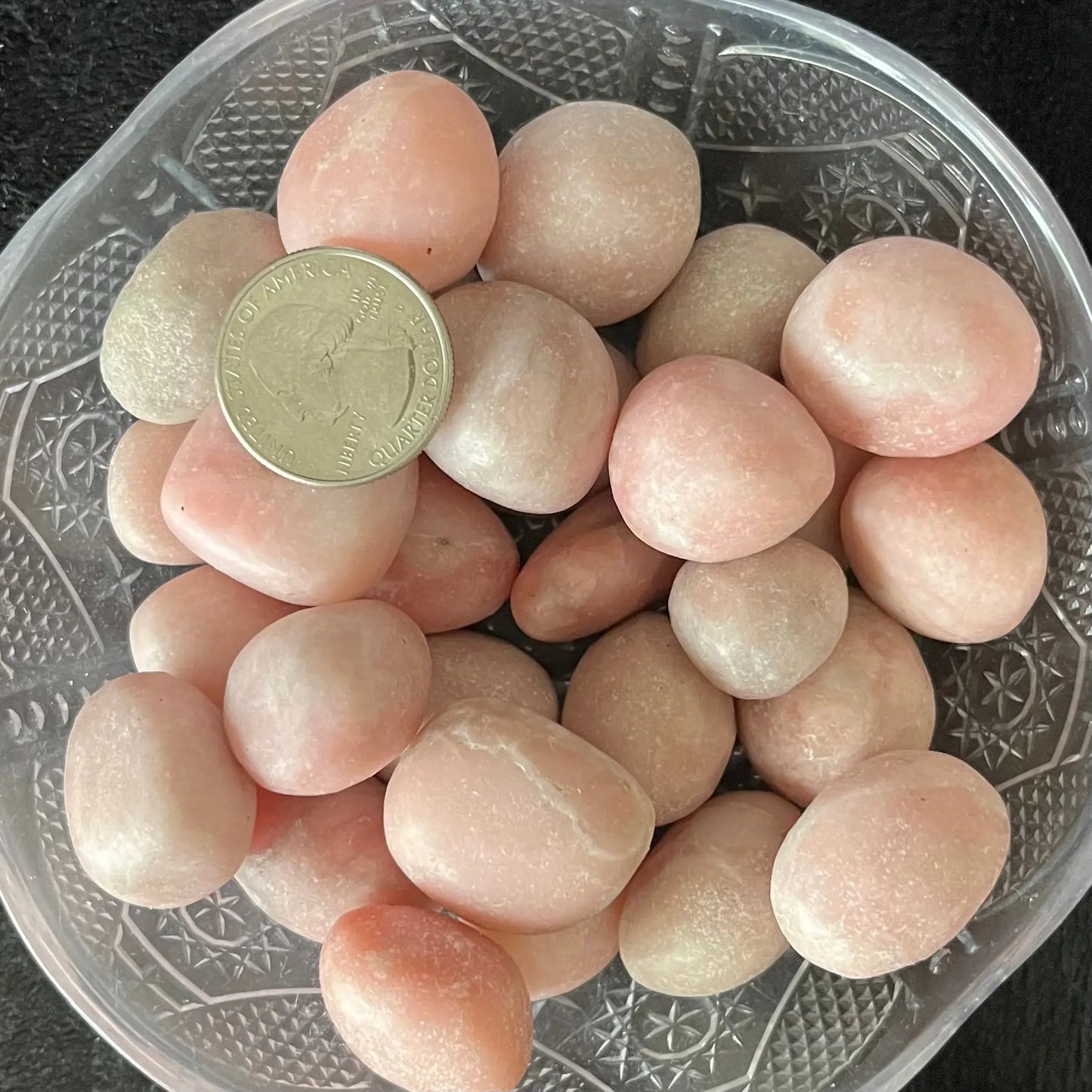 Pink Opal Tumbled Stone (Approx. 5/8” - 1”) Heart Healing, Gifts, Attract Love 1545 Shop Wholesale Crystals