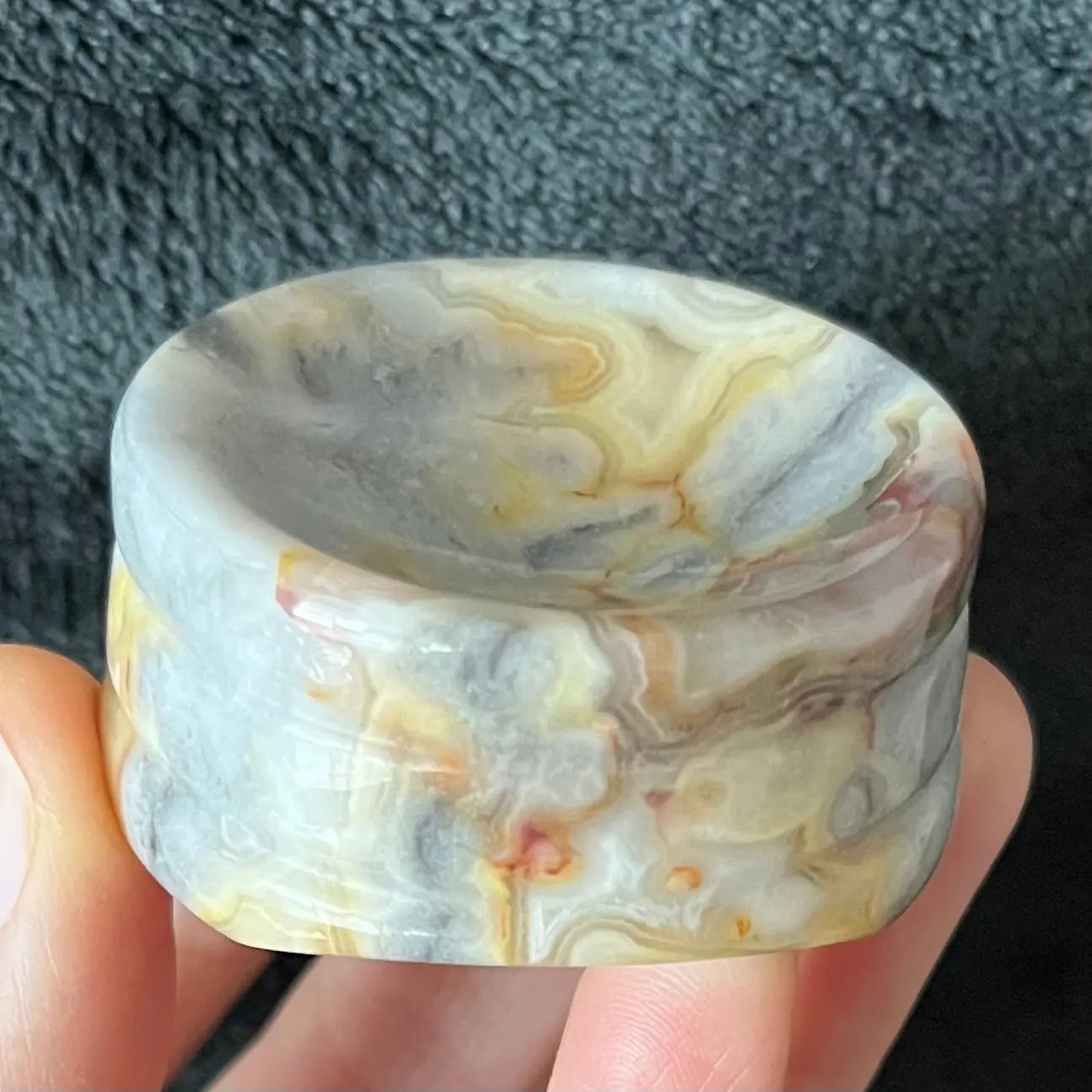 Crazy Lace Agate Sphere Stand (Approx 50mm) 1574 Shop Wholesale Crystals