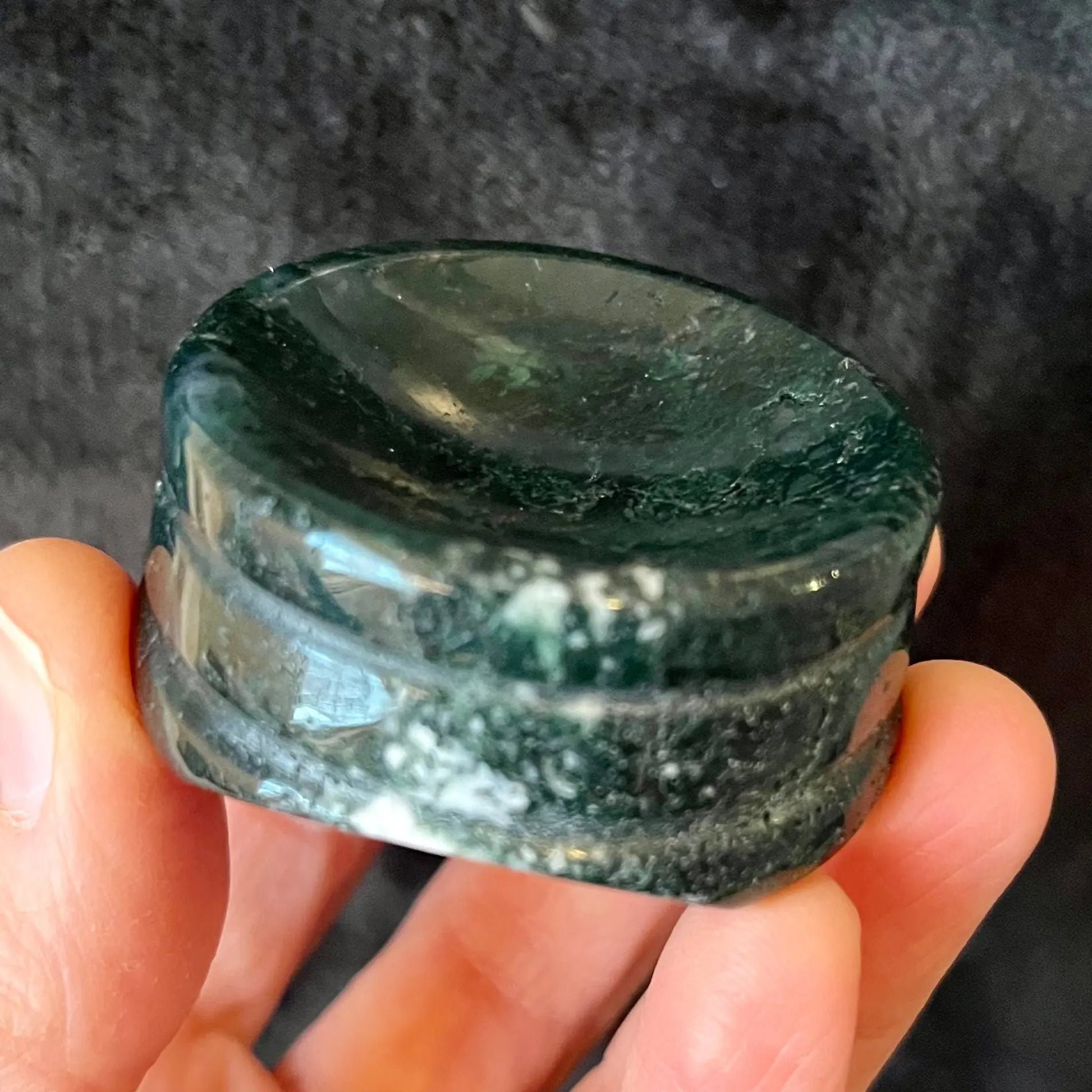 Moss Agate Sphere Stand (Approx 50mm) 1566 Shop Wholesale Crystals