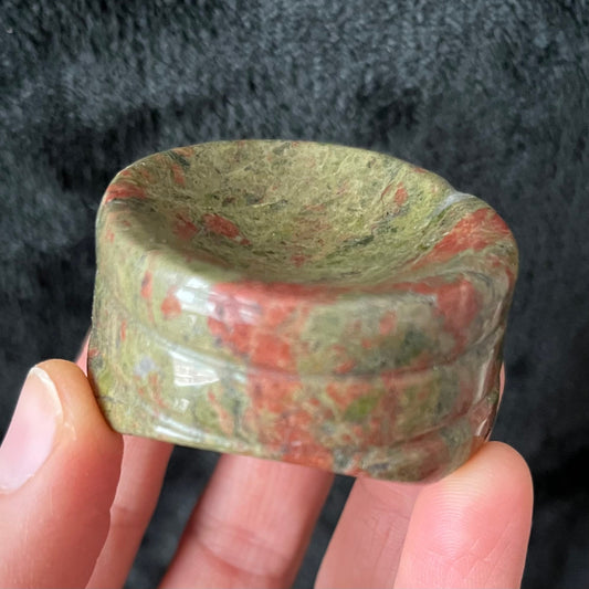 Unakite Jasper Sphere Stand (Approx 50mm) 1569