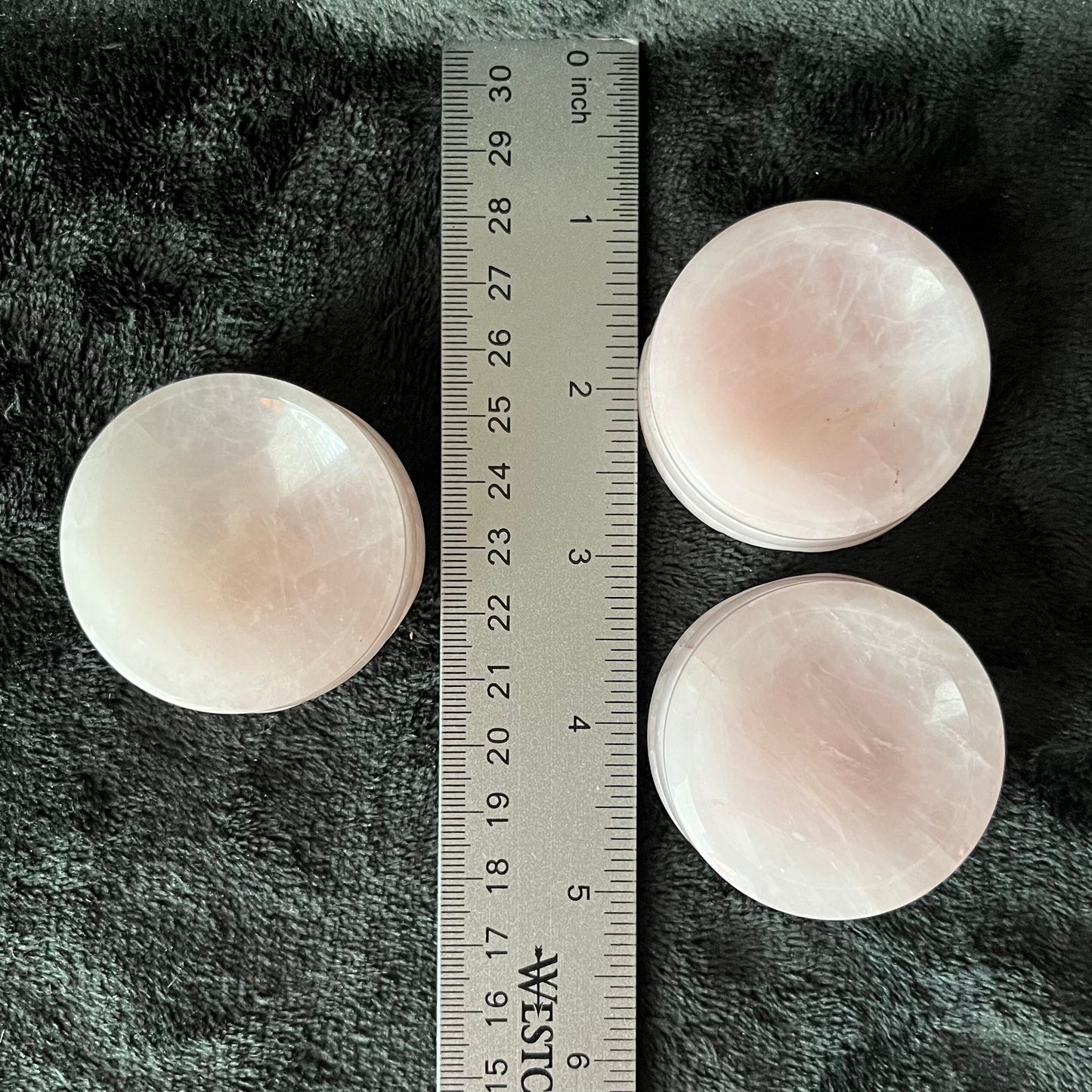 Rose Quartz Sphere Stand (Approx 50mm) 1573