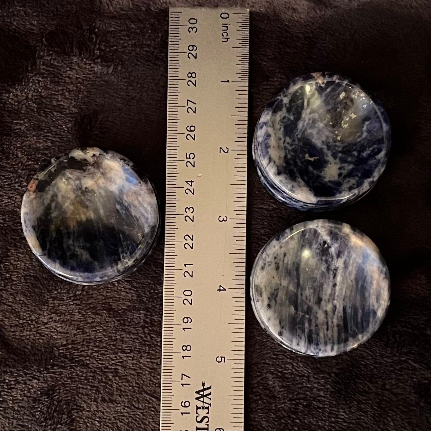 Sodalite Sphere Stand (Approx 50mm) 1563