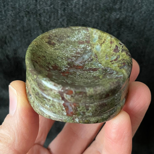 Dragon Blood Jasper Sphere Stand (Approx 50mm) 1557