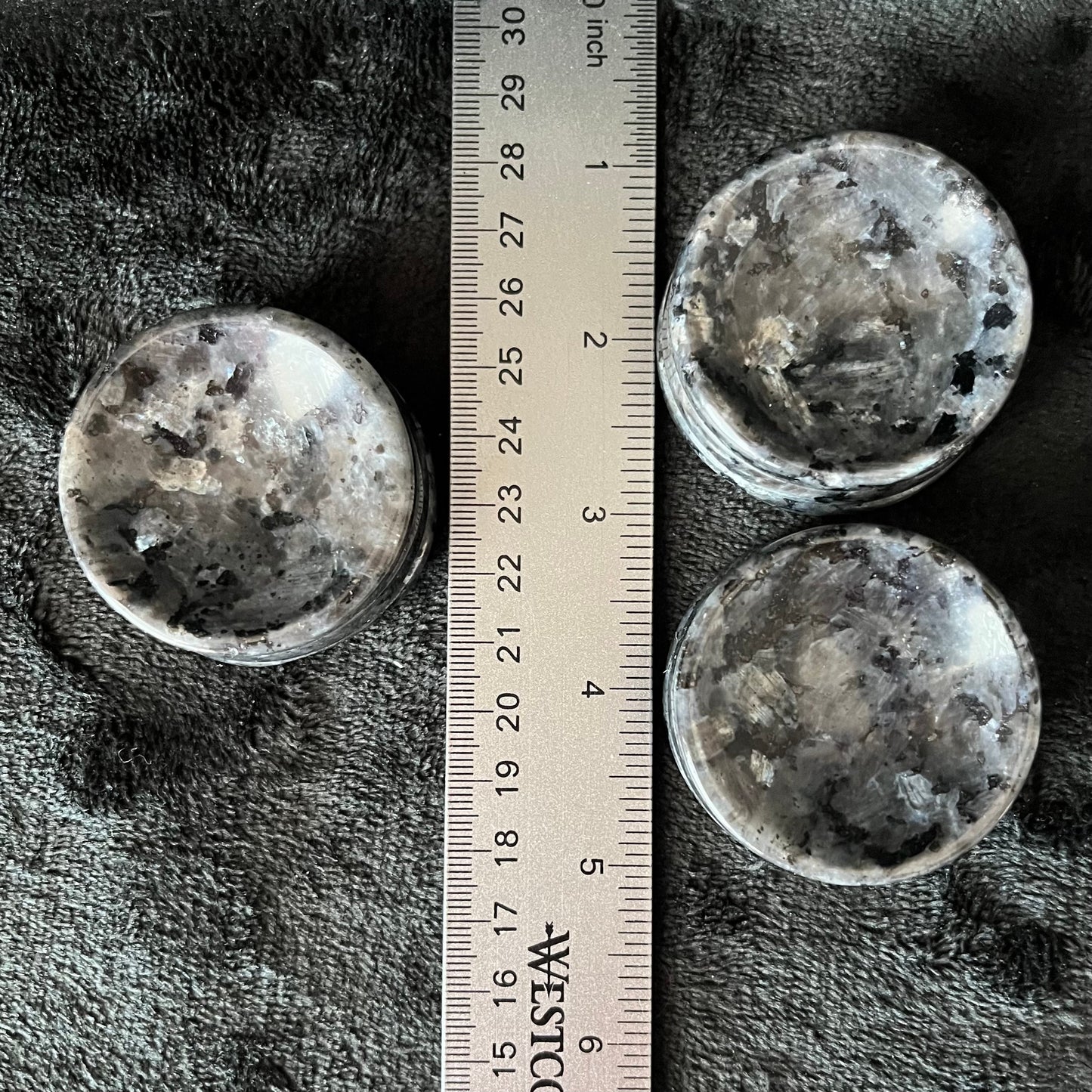 Larvikite Sphere Stand (Approx 50mm) 1547