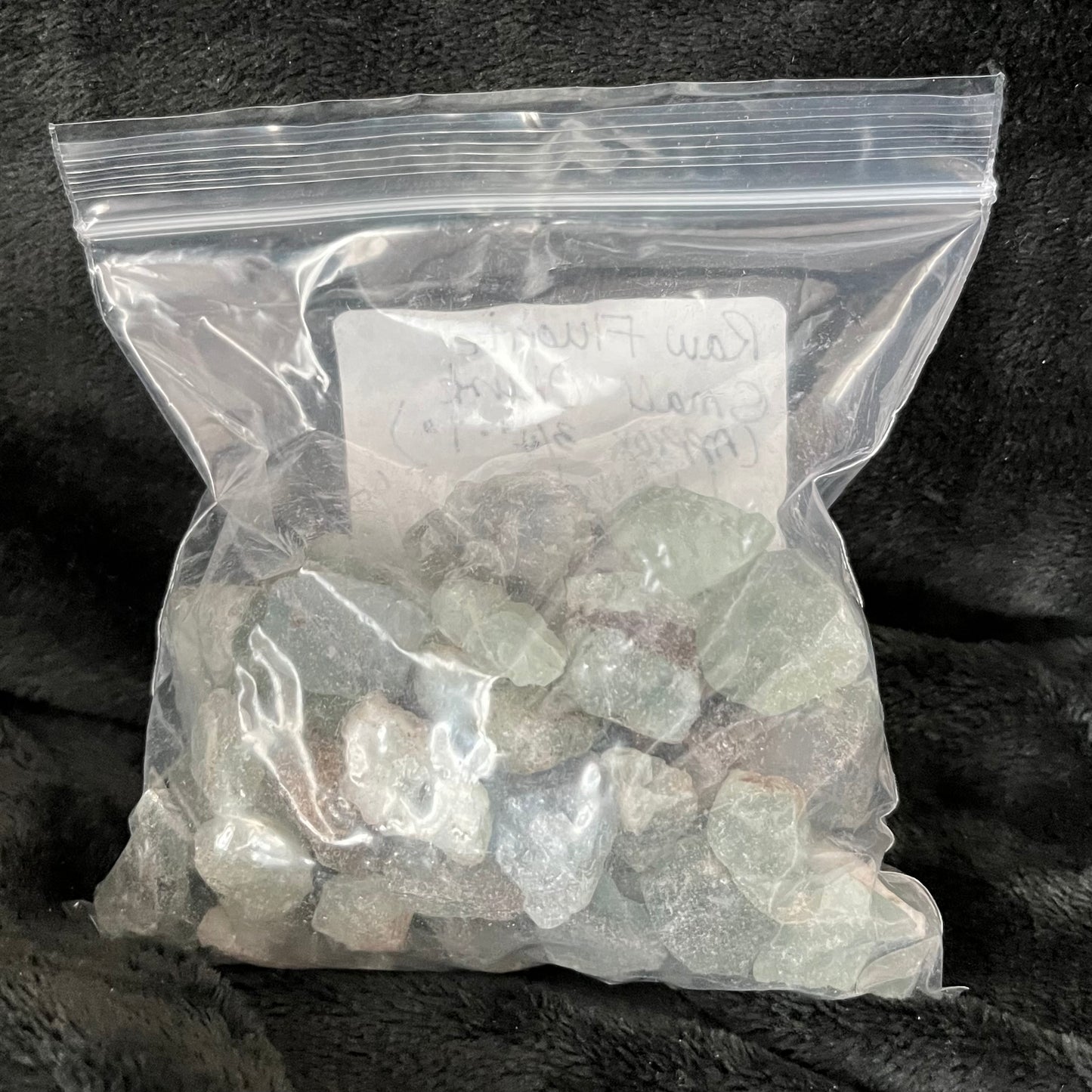 Fluorite, Raw, Small Chunk (Approx. 3/4”) 1 Pound WR-0001