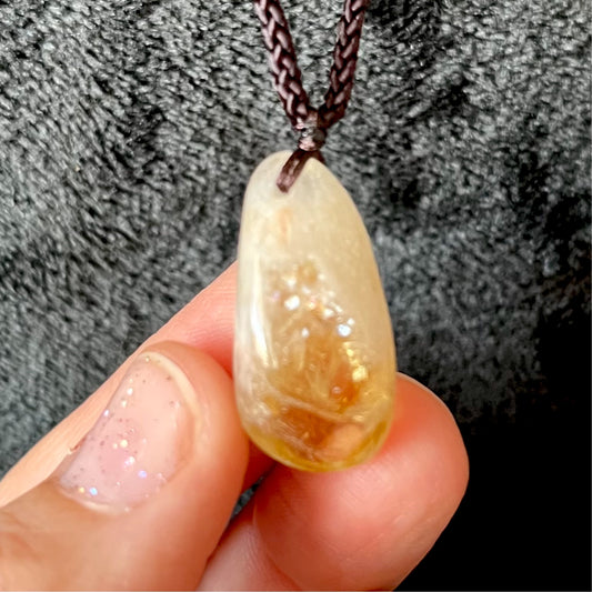 Citrine Necklace WN-0287