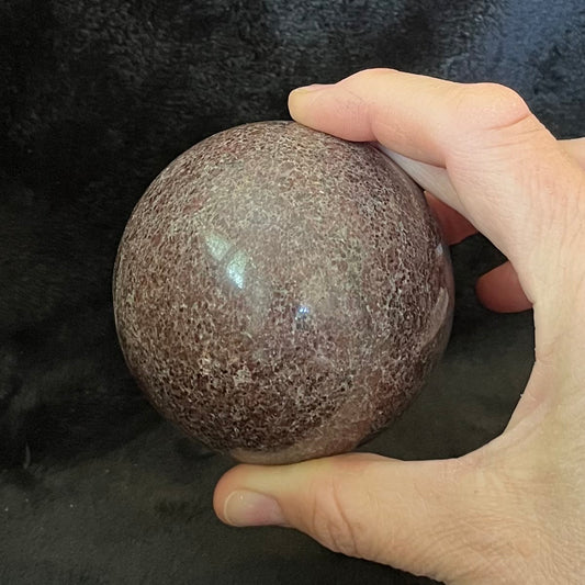 Garnet Sphere,  (Approx. 70mm) WB-0022