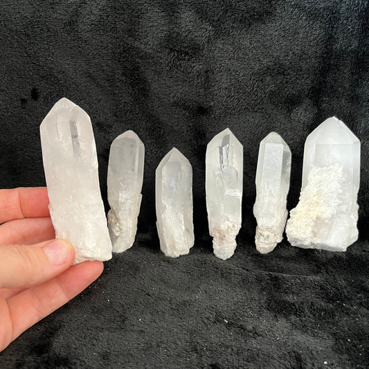 Candle Quartz Crystal Points , 1 pound lot, WC-0007