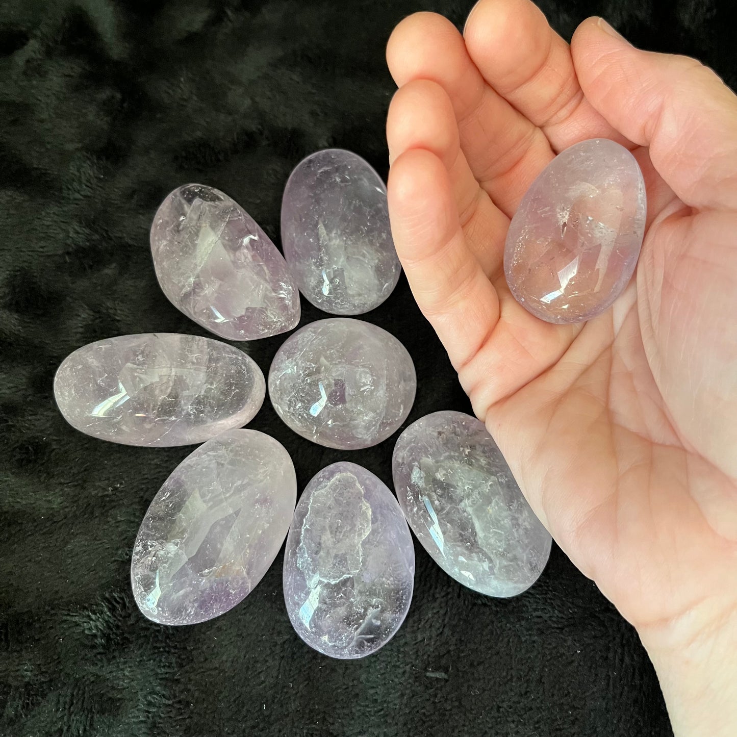 Amethyst Palm Stone, 1 Pound WW-0007